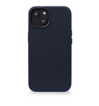 DECODED Leather Backcover w/MagSafe for iPhone 14 Plus - Navy