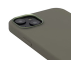 DECODED Silicone Backcover w/MagSafe for iPhone 14 Plus - Olive