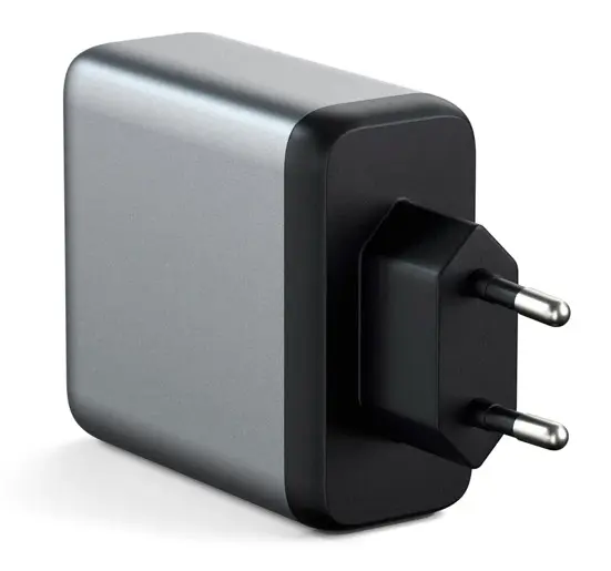 Satechi USB-C 100W PD GaN Charger Space Grey