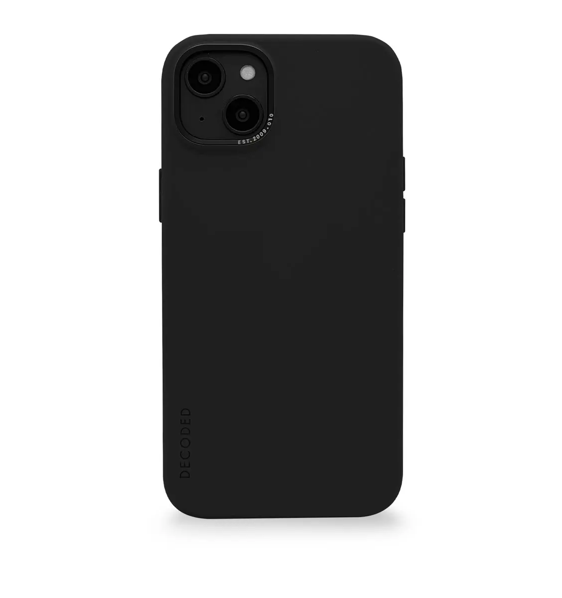 DECODED Silicone Backcover w/MagSafe for iPhone 14 Plus - Charcoal
