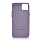 DECODED Silicone Backcover w/MagSafe for iPhone 14 Plus - Lavender