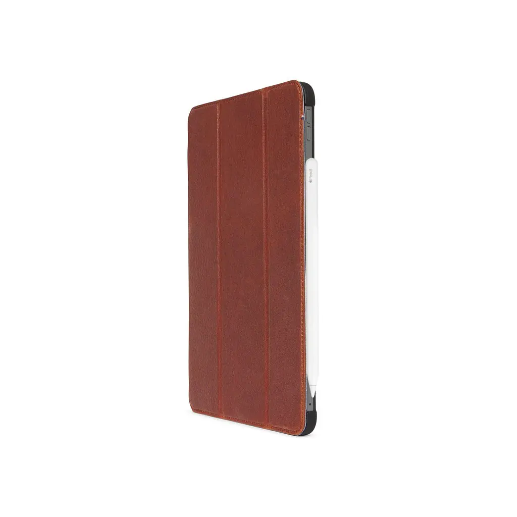 DECODED Leather Slim Cover iPad 10.9" - Brown