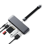 Satechi USB-C Mobile Pro Hub SD Adapter MacBook/iPad Air/Pro Space Grey