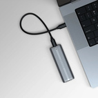 Satechi USB-C Aluminum M.2 NMVe / M.2 SSD Enclosure Space Grey