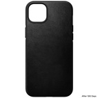 Nomad Modern Leather Case w/MagSafe iPhone 14 Plus - Black