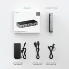 Satechi Triple 4K 60Hz Display Docking Station Space Grey