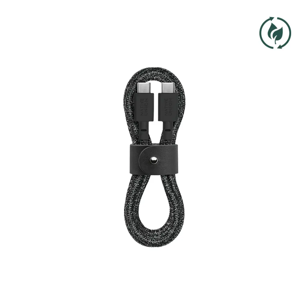 Native Union Belt USB-C to USB-C Cable 1.2m Cosmos Black