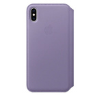 Apple iPhone XS Max Leather Folio Lilac