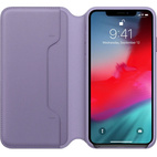 Apple iPhone XS Max Leather Folio Lilac