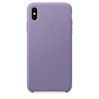 Apple iPhone XS Max Leather Case Lilac