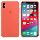 Apple iPhone XS Max Silicone Case Nectarine