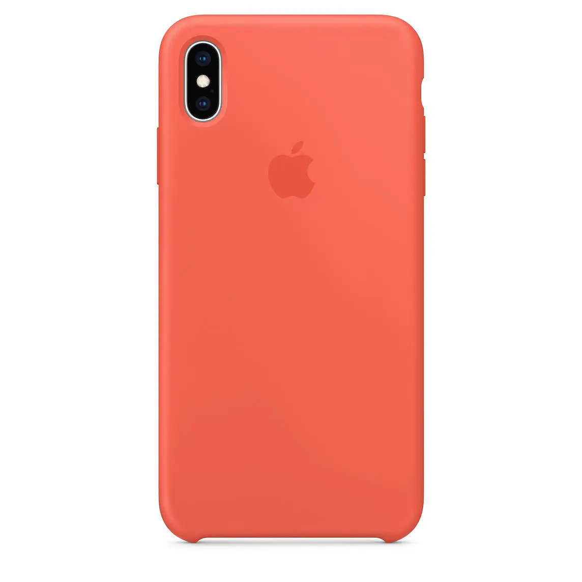 Apple iPhone XS Max Silicone Case Nectarine