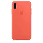Apple iPhone XS Max Silicone Case Nectarine