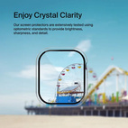 Belkin ScreenForce TemperedCurve Screen Protector + Bumper Apple Watch 10/11 42mm - Clear