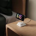 Twelve South HiRise2 Deluxe Wireless Charging + Qi2 Stand USB-C White