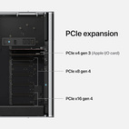 Mac Pro Rack Apple M2 Ultra 24-Core CPU & 60-Core GPU 64GB/1TB/Stainless steel