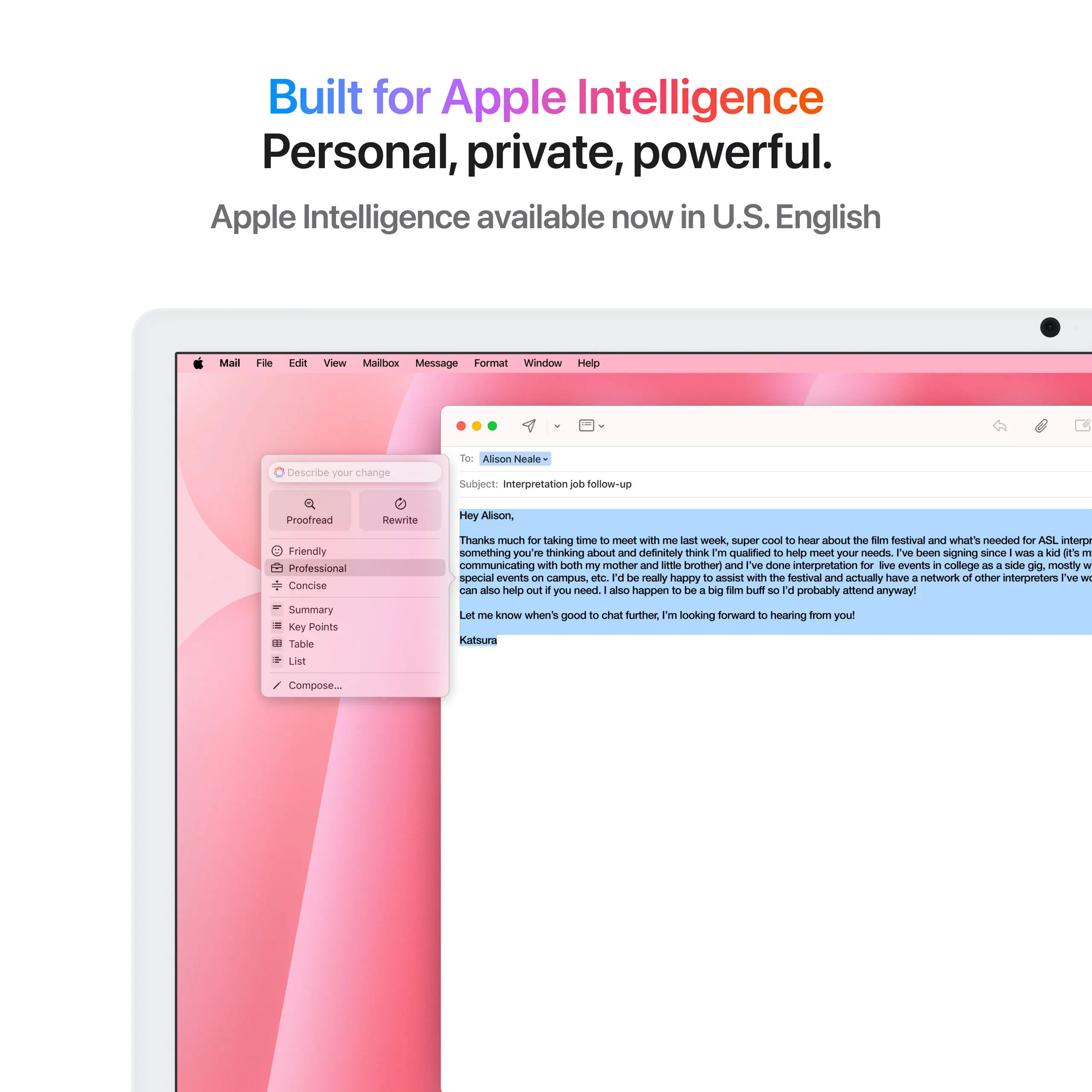 iMac 24" Retina 4.5K Apple M4 10-Core CPU & 10-Core GPU 16GB/256GB Pink