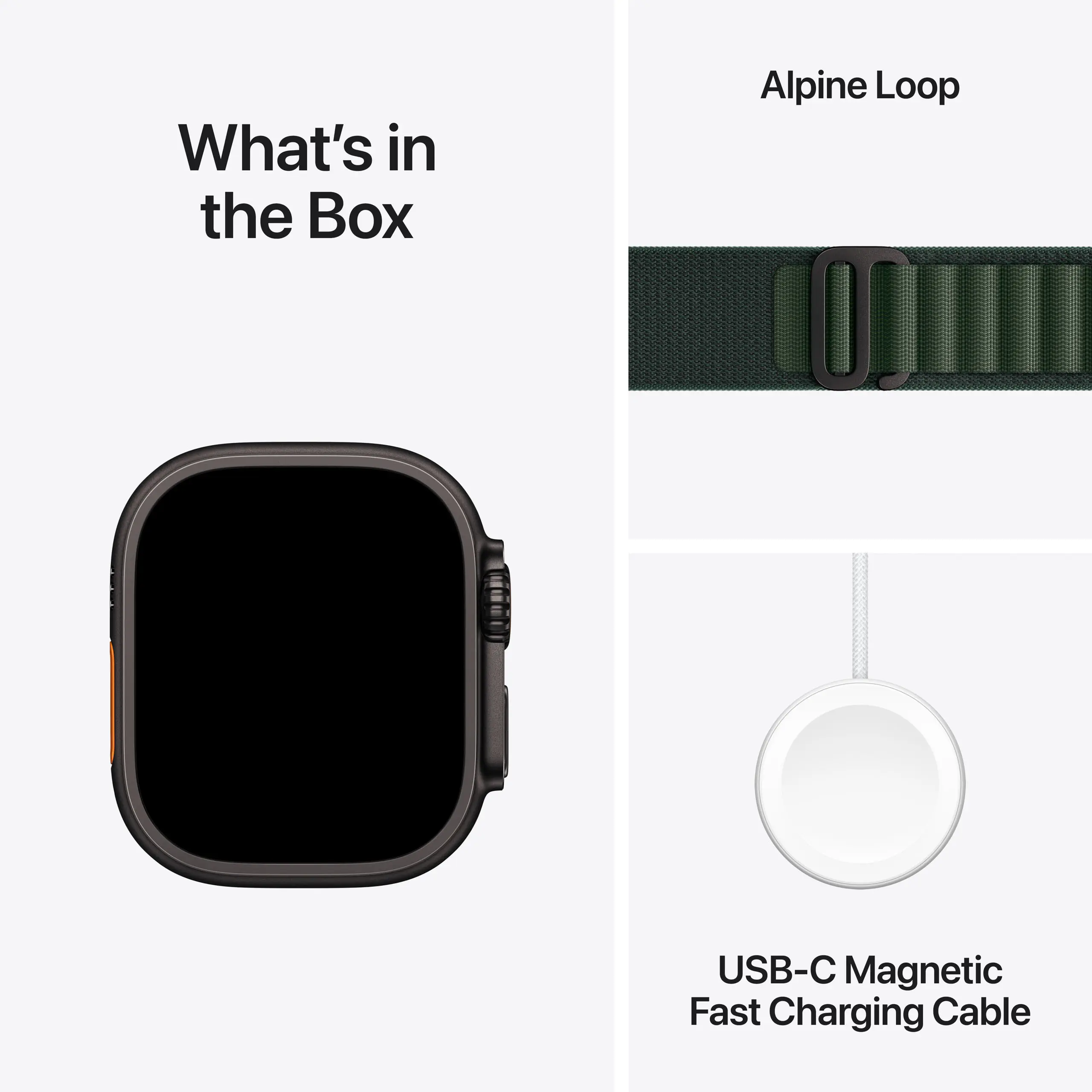 Apple Watch Ultra 2 with Alpine Loop