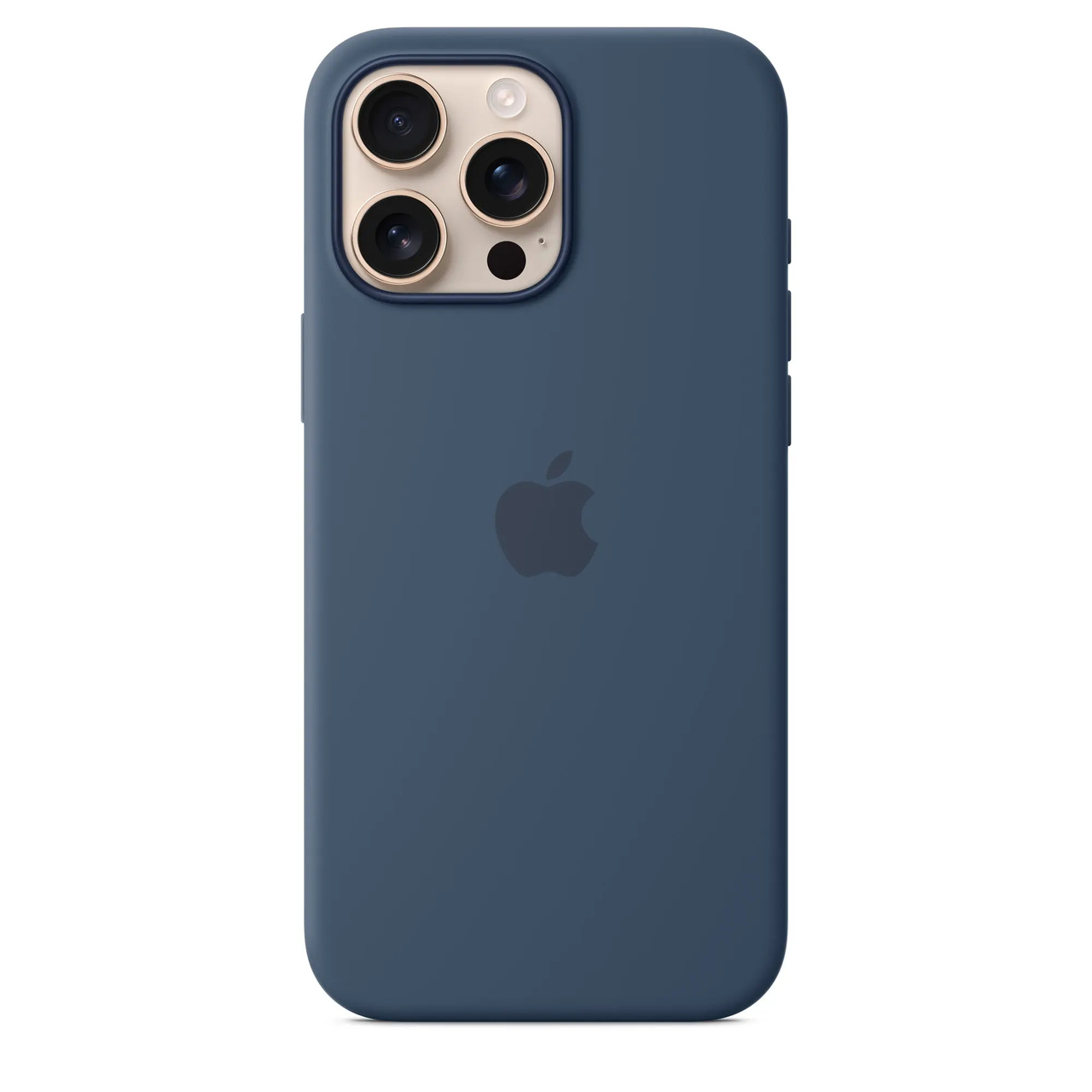 Apple iPhone 16 Pro Max Silicone Case w/ MagSafe - Denim