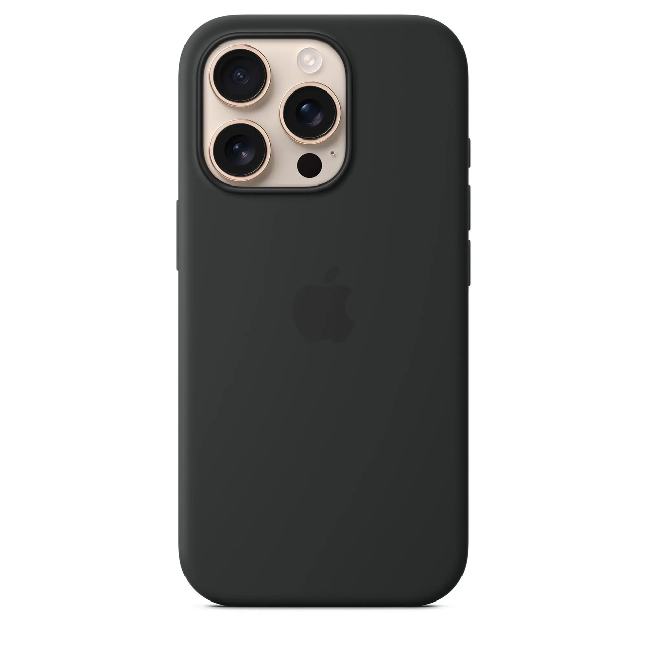 Apple iPhone 16 Pro Silicone Case w/ MagSafe - Black