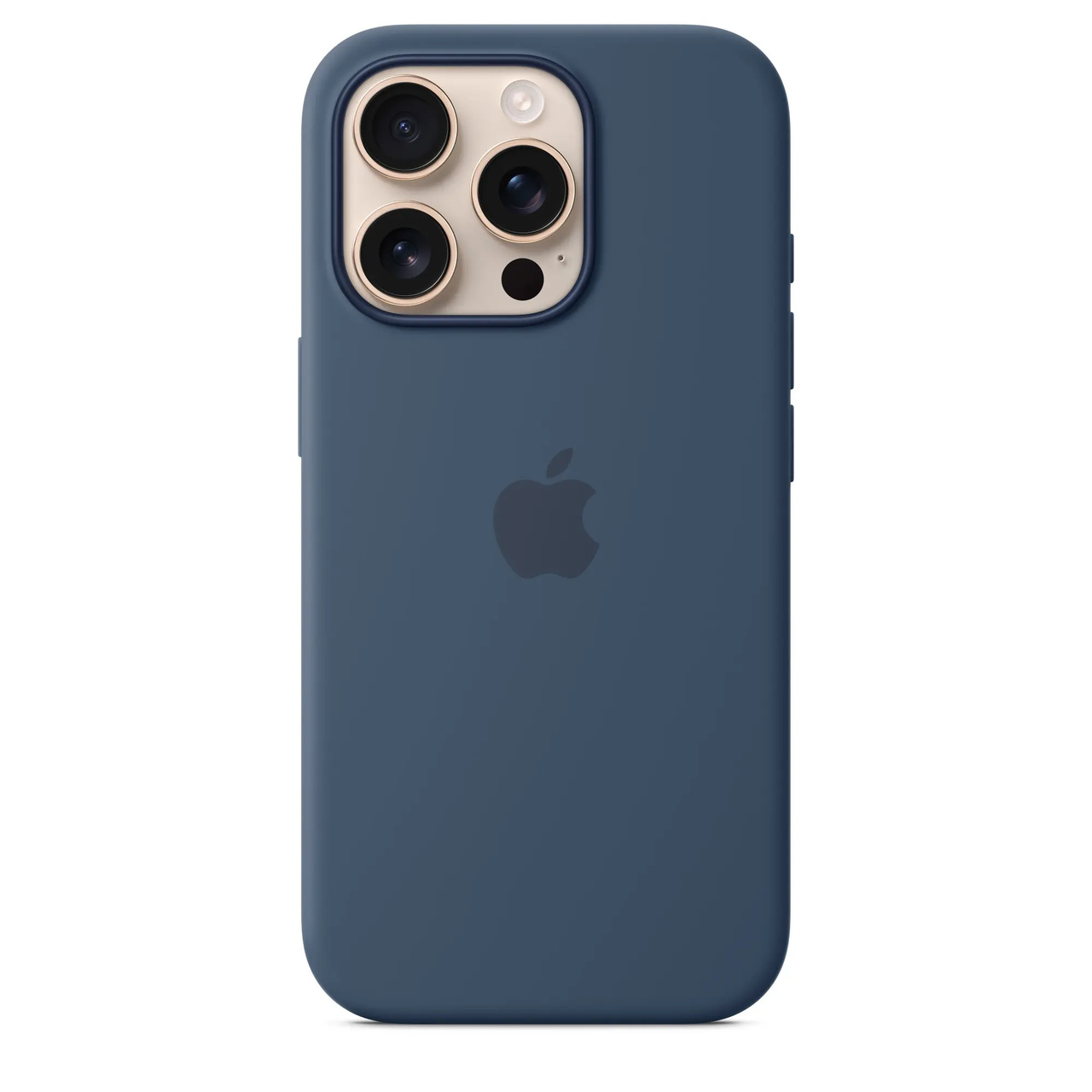 Apple iPhone 16 Pro Silicone Case w/ MagSafe - Denim