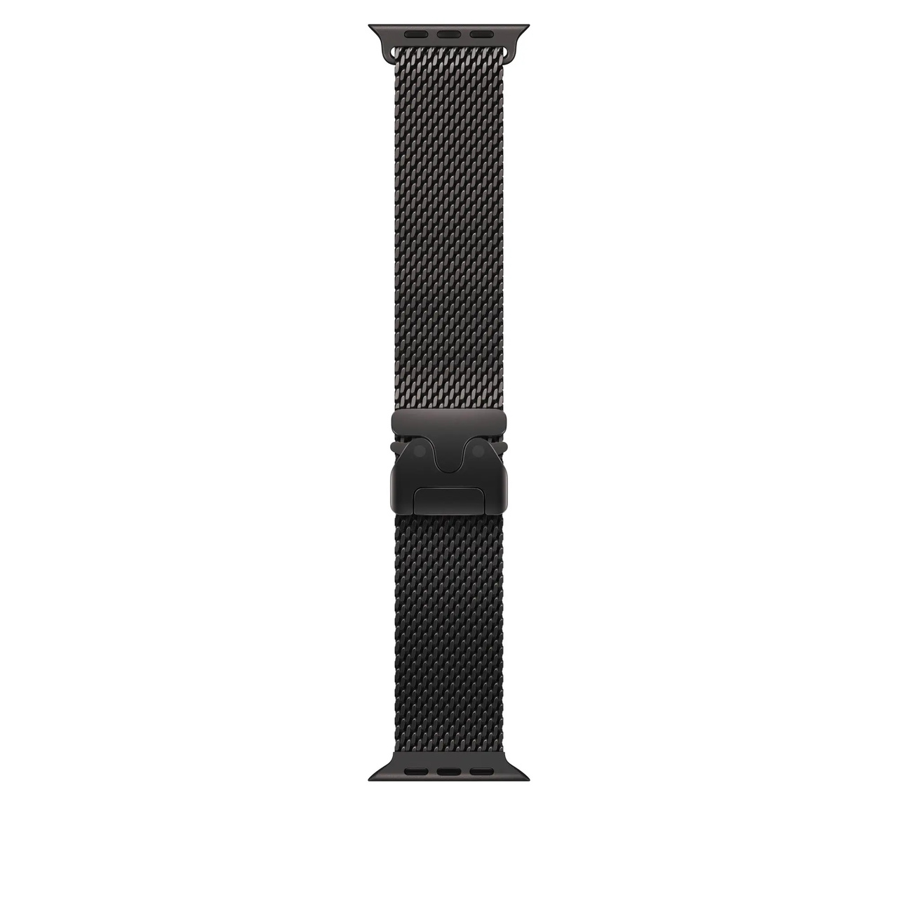 Apple Watch 49mm Titanium Milanese Loop Black - Small