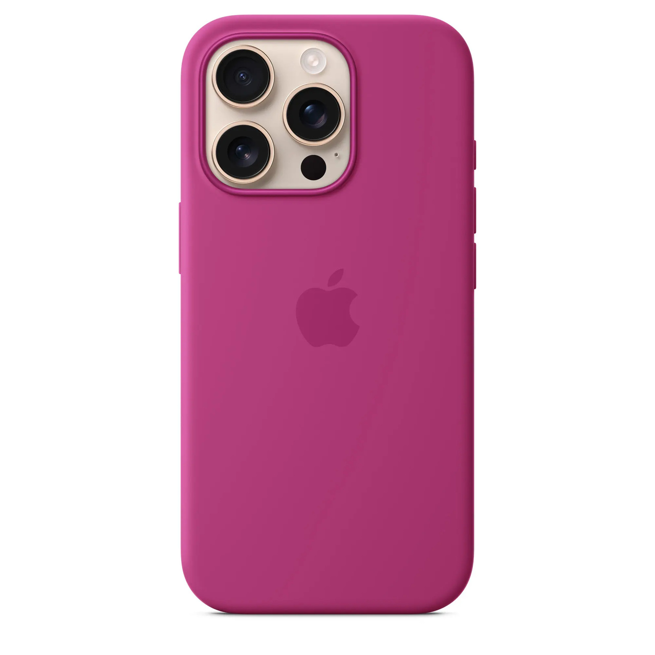 Apple iPhone 16 Pro Silicone Case w/ MagSafe - Fuchsia