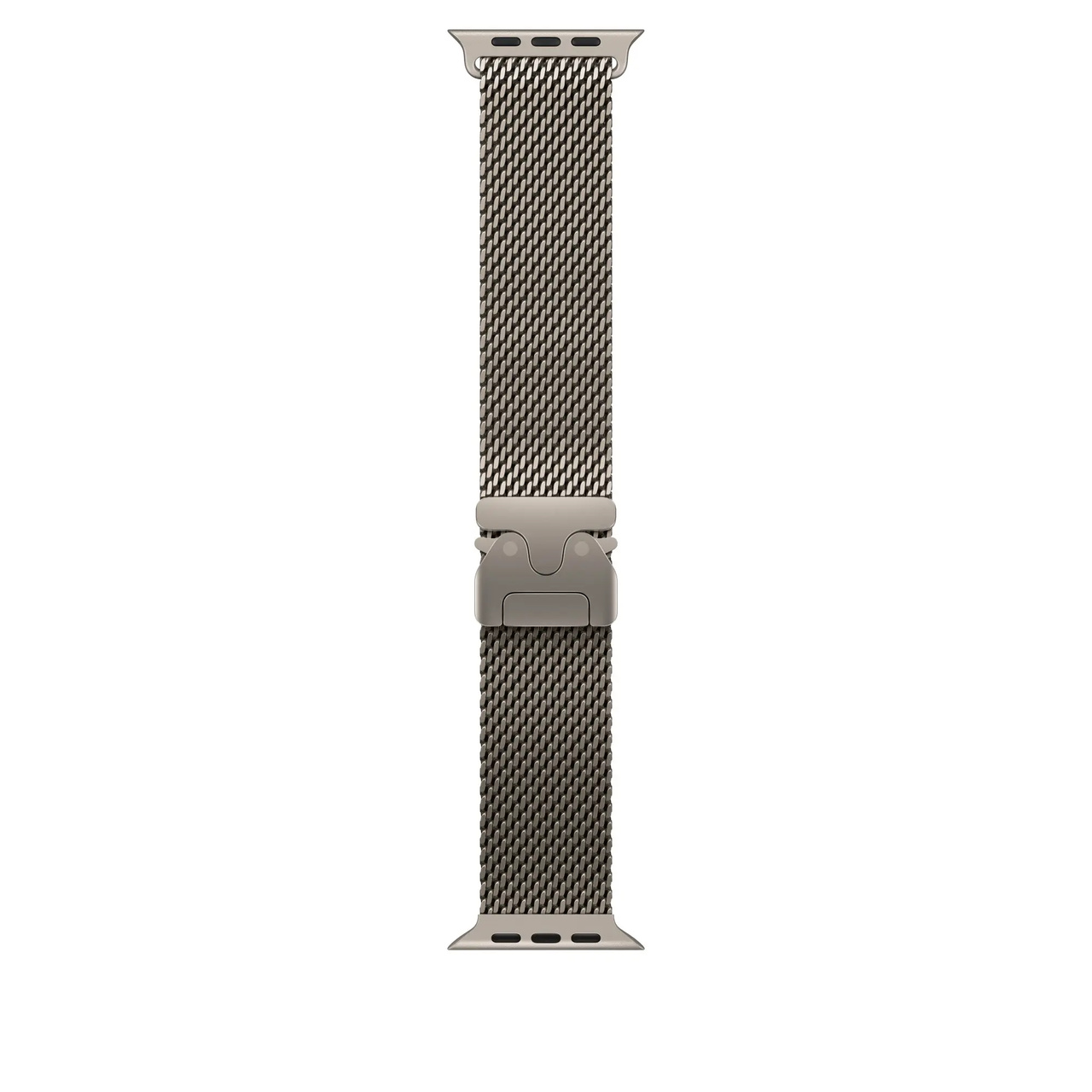 Apple Watch 49mm Titanium Milanese Loop Natural - Medium