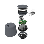 Belkin BOOSTCHARGE Pro 2-in-1 Magnetic Wireless 15W Charging Station Charcoal