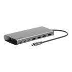Belkin CONNECT USB-C 8-in-1 MultiPort Dual 4K HDMI Adapter Space Grey
