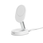 Belkin BOOSTCHARGE Magnetic Wireless QI2 15W Charging Stand White