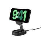 Belkin BOOSTCHARGE 2-in-1 Magnetic Wireless QI2 15W Charging Stand Black