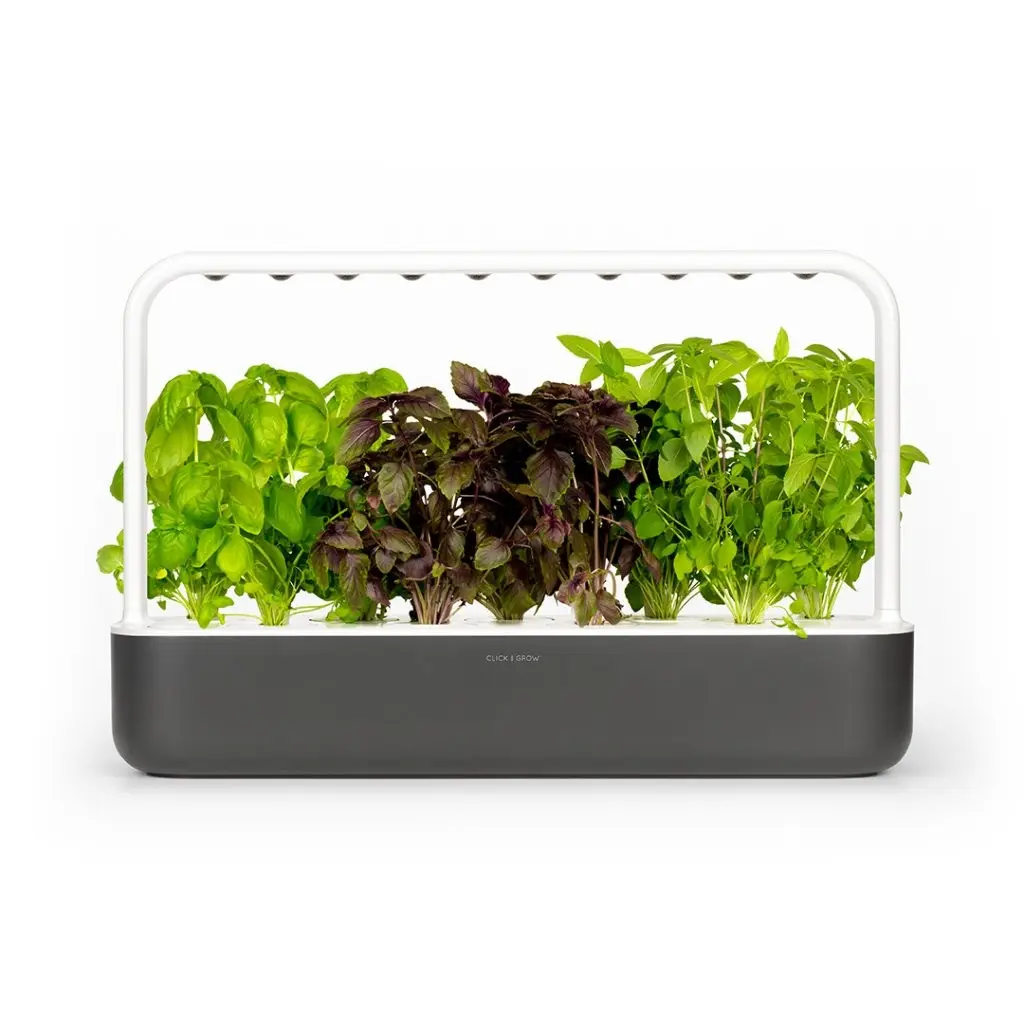 Click and Grow Smart Garden 9 Starter kit Dark Gray