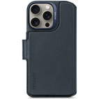 DECODED Leather Detachable Wallet Case w/MagSafe for iPhone 16 Pro - Navy