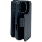 DECODED Leather Detachable Wallet Case w/MagSafe for iPhone 16 Pro - Navy