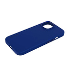 DECODED Silicone Backcover w/MagSafe for iPhone 15 - Galactic Blue