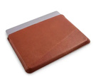 DECODED MacBook Pro 14" Leather Frame Sleeve Chocolate Brown