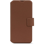 DECODED Leather Detachable Wallet Case w/MagSafe for iPhone 16 Pro - Tan