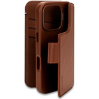 DECODED Leather Detachable Wallet Case w/MagSafe for iPhone 16 Pro - Tan