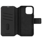 DECODED Leather Detachable Wallet Case w/MagSafe for iPhone 16 Pro Max - Black