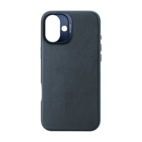 DECODED Leather Backcover w/MagSafe for iPhone 16 Plus - Navy