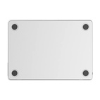 DECODED Recycled Plastic Frame Case MBAir 13,6" M2/M3/M4/M5 Clear Frost