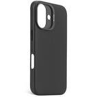 DECODED Leather Backcover w/MagSafe for iPhone 16 - Black