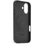 DECODED Leather Backcover w/MagSafe for iPhone 16 - Black