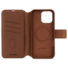 DECODED Leather Detachable Wallet Case w/MagSafe for iPhone 16 Pro Max - Tan