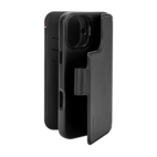 DECODED Leather Detachable Wallet Case w/MagSafe for iPhone 16 Plus - Black