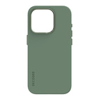 DECODED Silicone Backcover w/MagSafe for iPhone 15 Pro - Sage Leaf Green