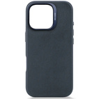 DECODED Leather Backcover w/MagSafe for iPhone 16 Pro - Navy