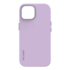 DECODED Silicone Backcover w/MagSafe for iPhone 15 Plus - Lavender