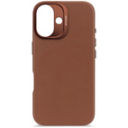DECODED Leather Backcover w/MagSafe for iPhone 16 - Tan